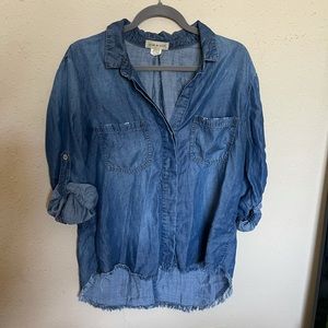 EUC Anthropologie | denim shirt